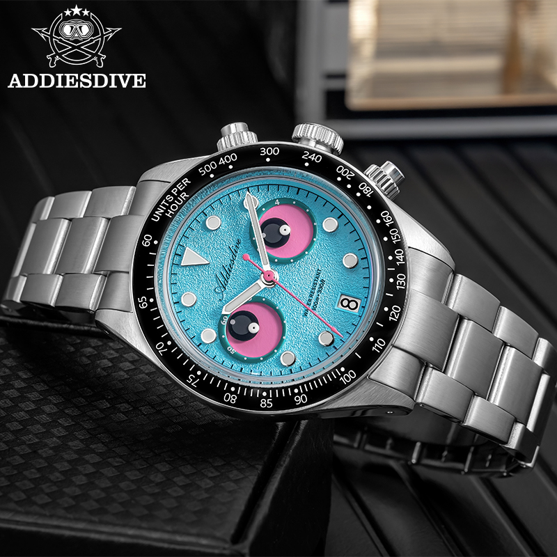 Zero Luxury Watch - Montre de luxe ADDIESDIVE en acier
