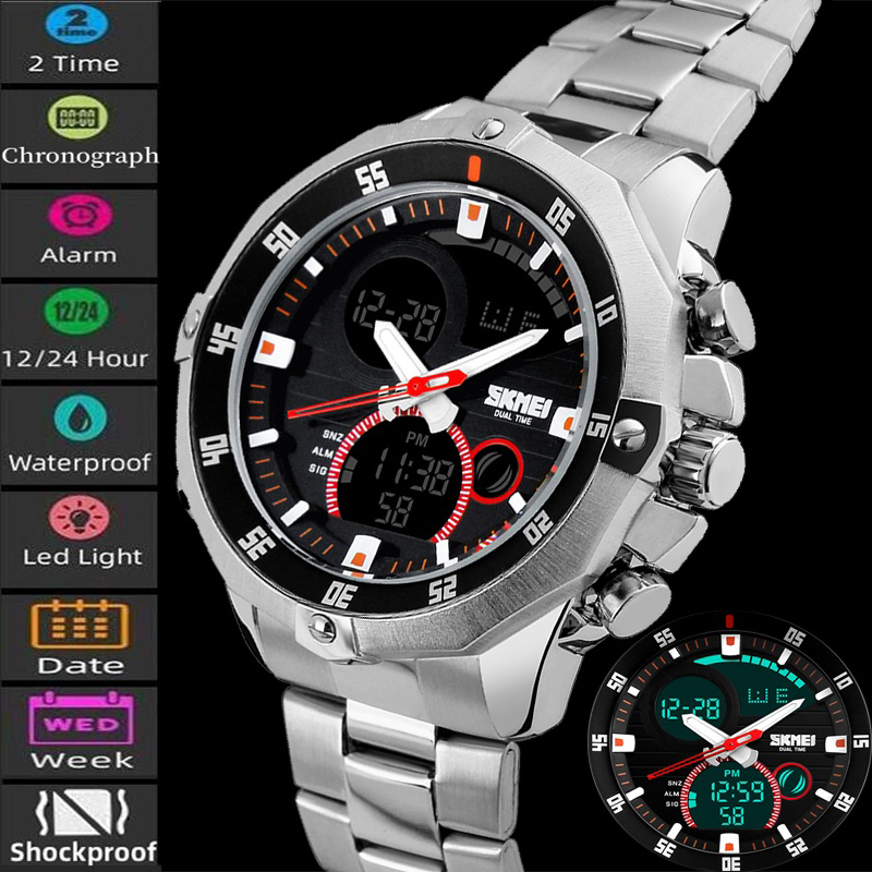Luxury Watch Zone - SKMEI – montre-bracelet à Quartz analogique