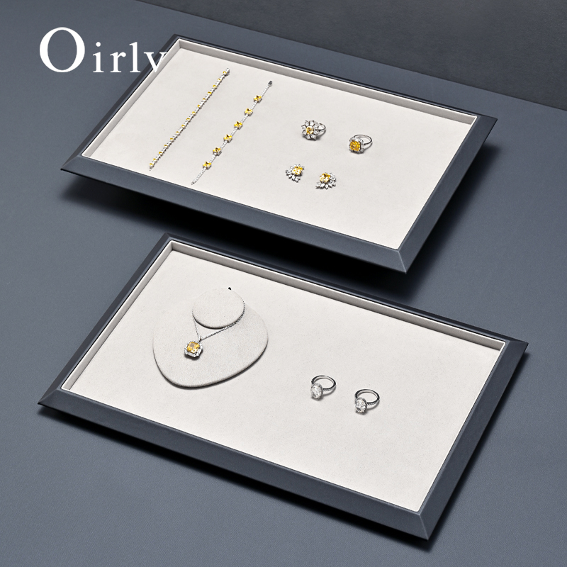 Luxury Watch Store - Plateau à bijoux en cuir Oirlv,