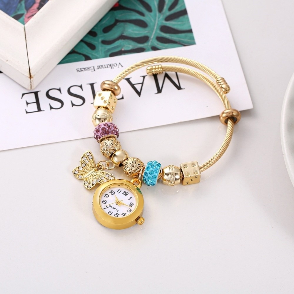 Luxury Watch Leather Strap - Montres-bracelets ajustables tendance pour femmes, élégantes