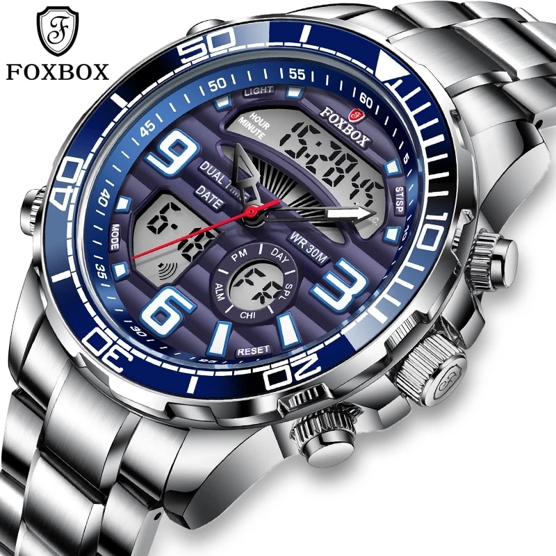 Luxury Watch Display Case - Montres numériques de luxe pour hommes,