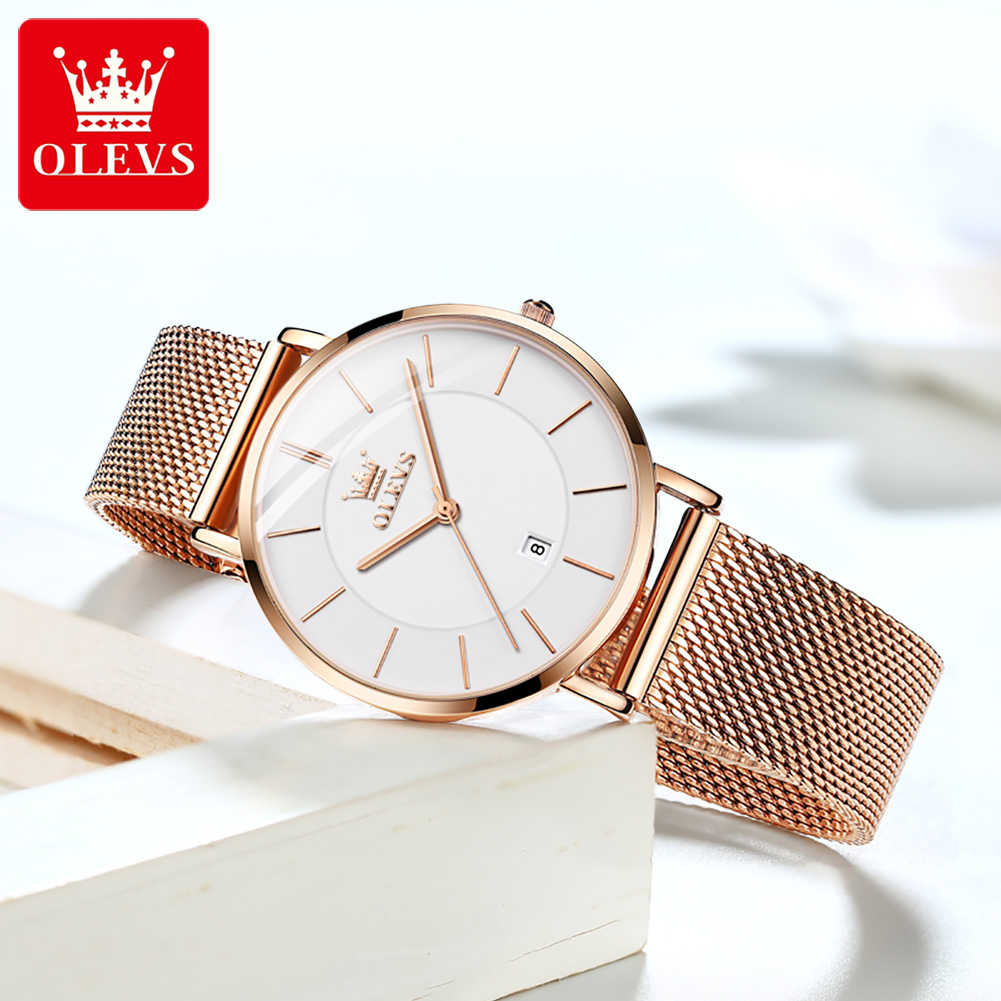 Montre Femme OLEVS 5869 Ultra  - Dress Watch Ultra Thin avis et prix