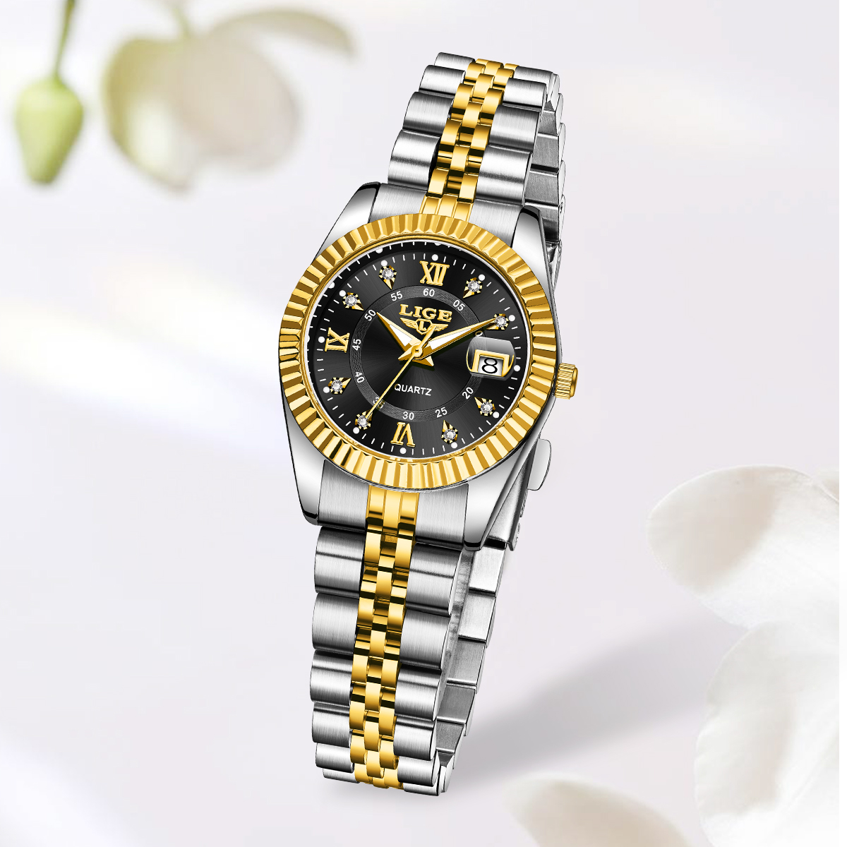LIGE – montre-bracelet à Quart - Luxury Watch Display Case avis et prix