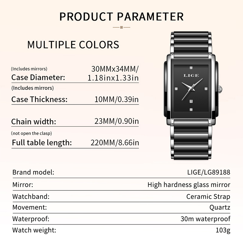 LIGE nouvelles femmes de luxe  - Luxury Watch Display Case avis et prix