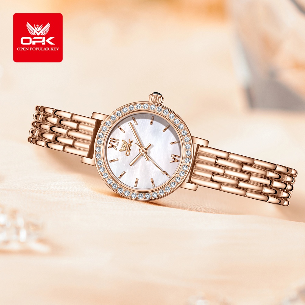 Montre OPK 6063 de luxe légère - Luxury Watch Leather Strap avis et prix