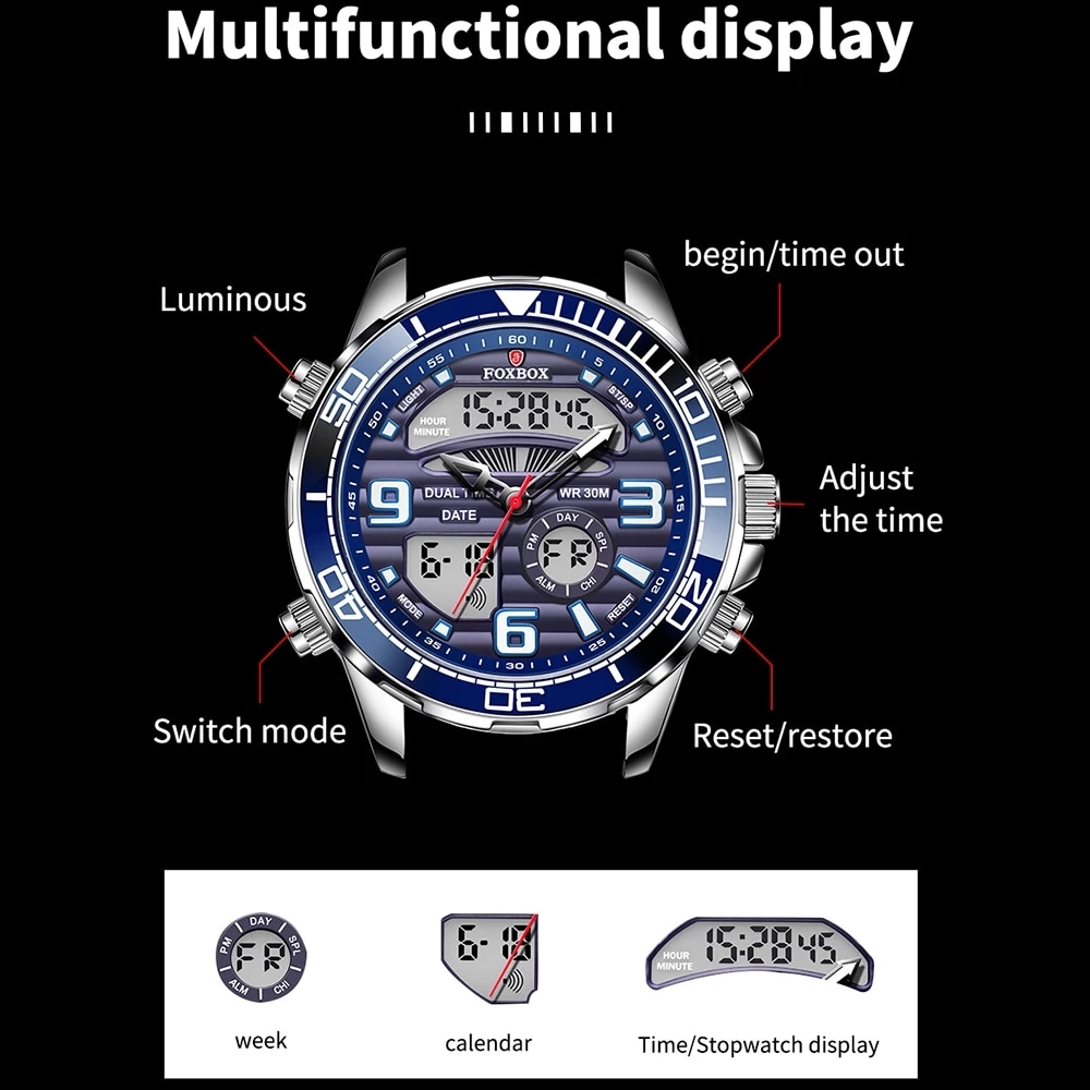 Montres numériques de luxe pou - Luxury Watch Display Case avis et prix