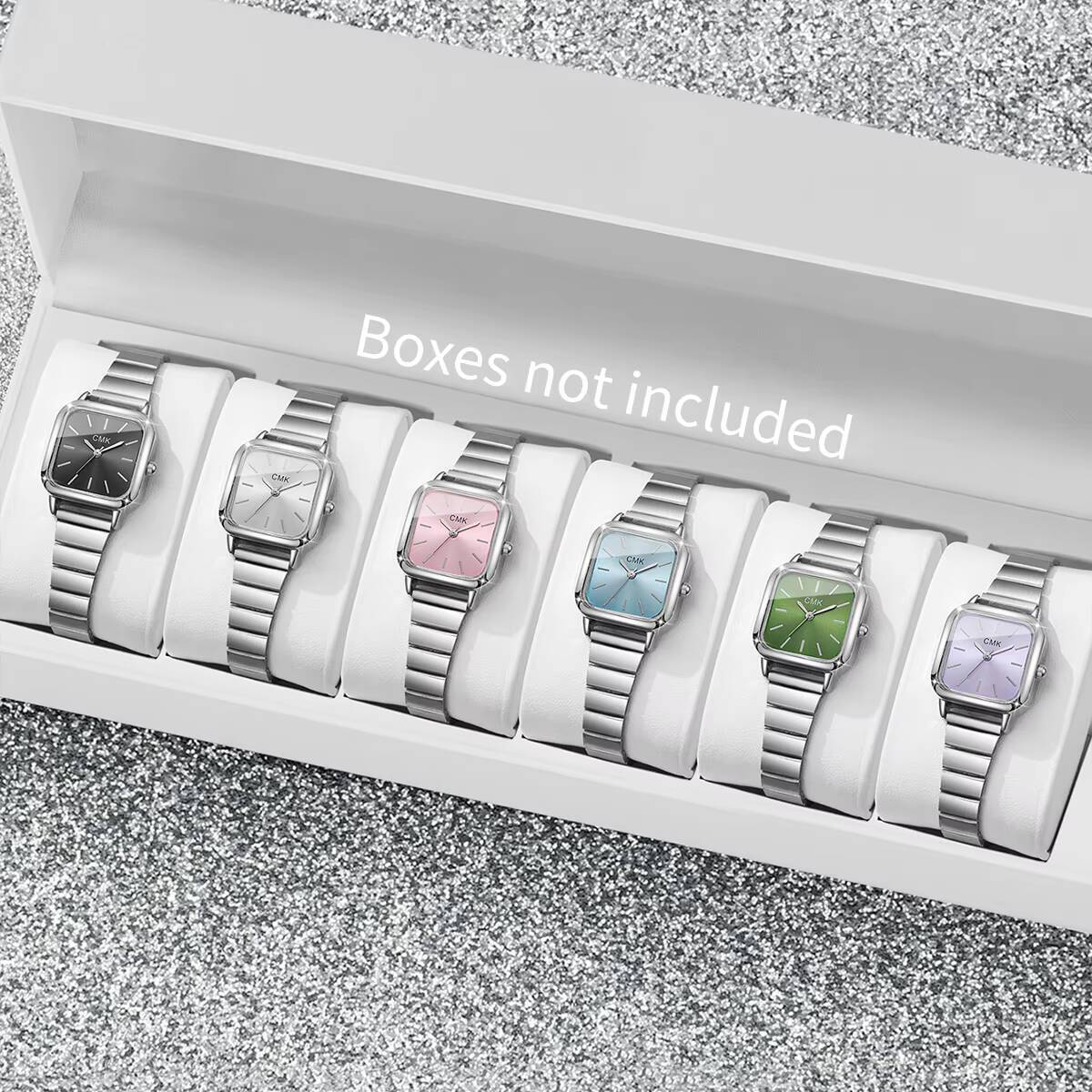 Ensemble de montres carrées po - Dress Watch Ultra Thin avis et prix